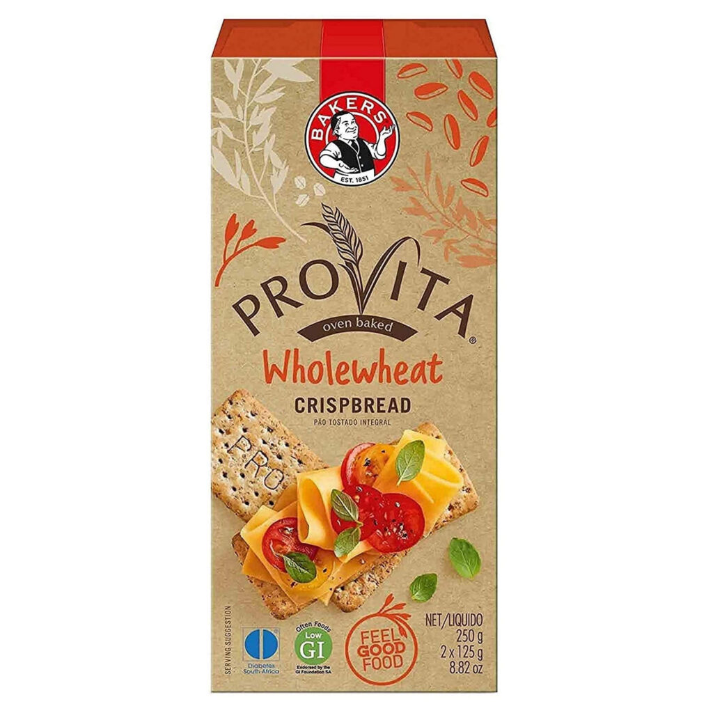Bakers Bakers Provita – Original Wholewheat Crispbread 250g (8.82oz)