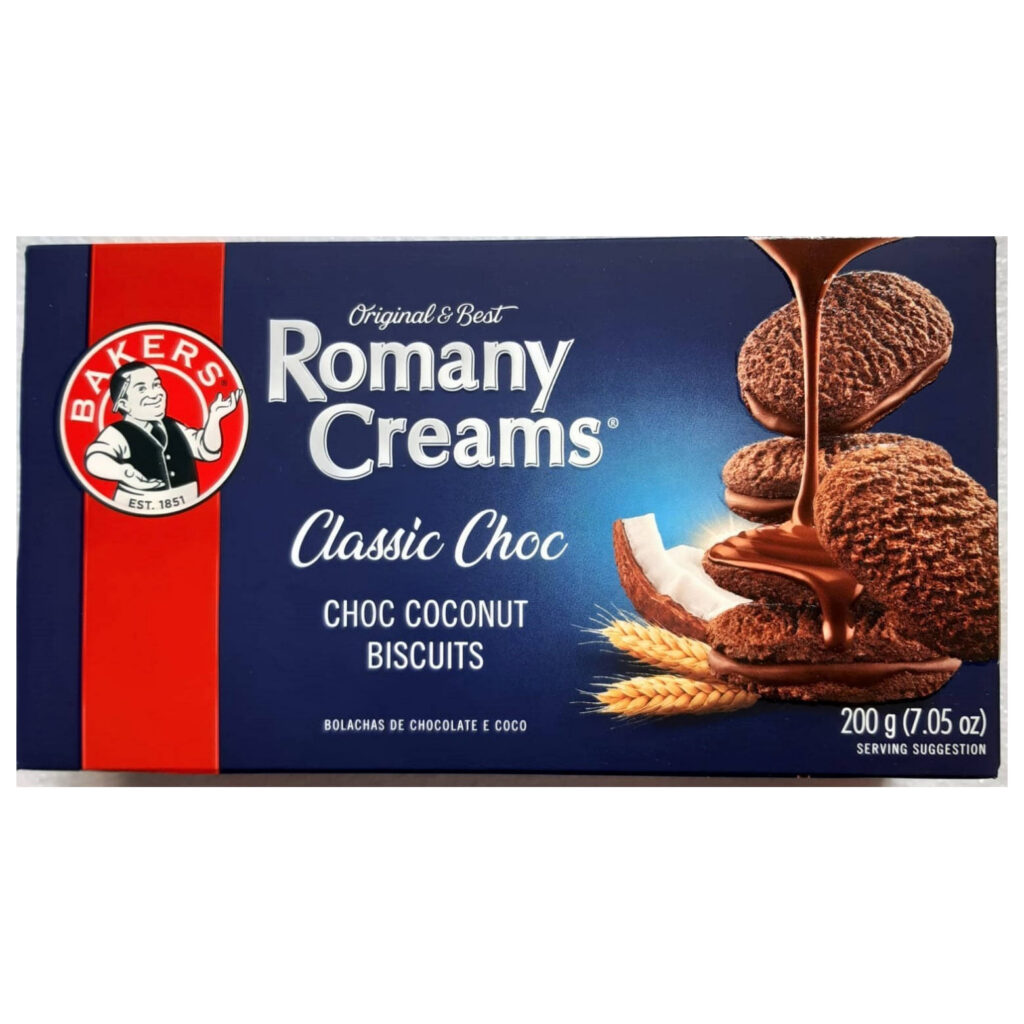 Bakers Bakers Romany Creams – Classic Choc 200g (7.05oz)