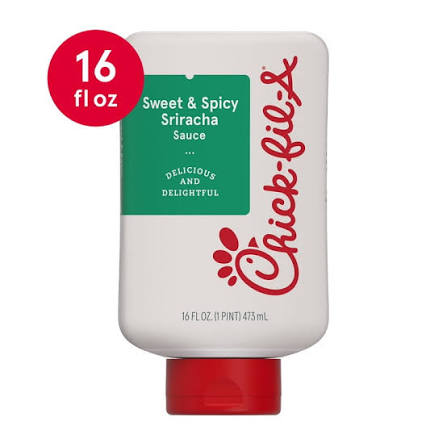 Chick-fil-A Sriracha Sauce 473ml (16 fl oz)
