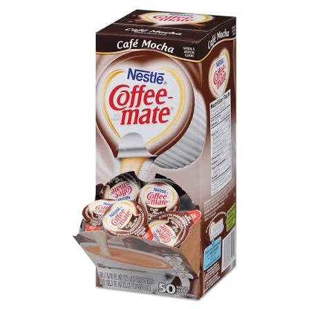 Coffee Mate Cafe Mocha Liquid Creamer Cups 11ml (0.38 fl oz)