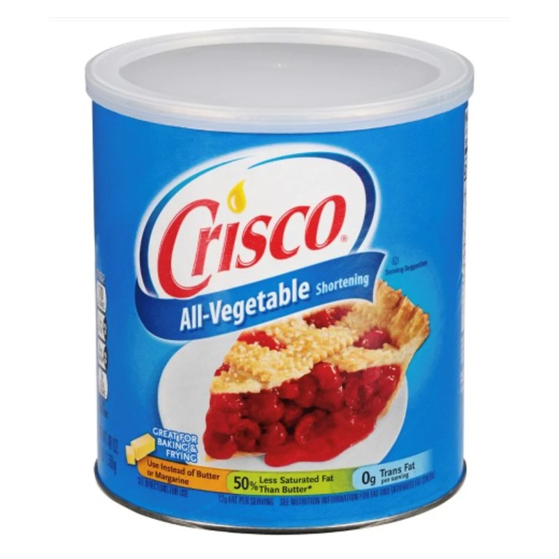 Crisco Shortening All Vegetable 1.36kg (48oz)