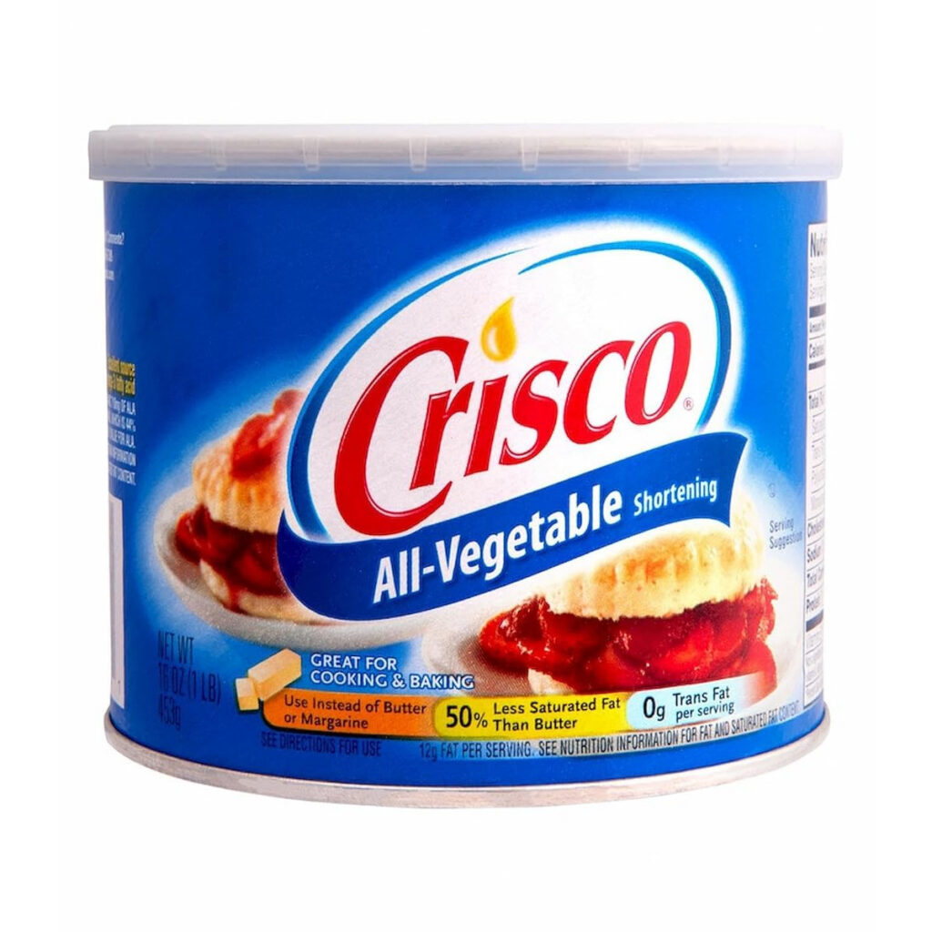 Crisco Shortening All Vegetable 454g (16oz)