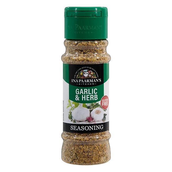 Ina Paarman's Ina Paarman’s Seasonings – Garlic & Herb 200ml (6.76 fl oz)