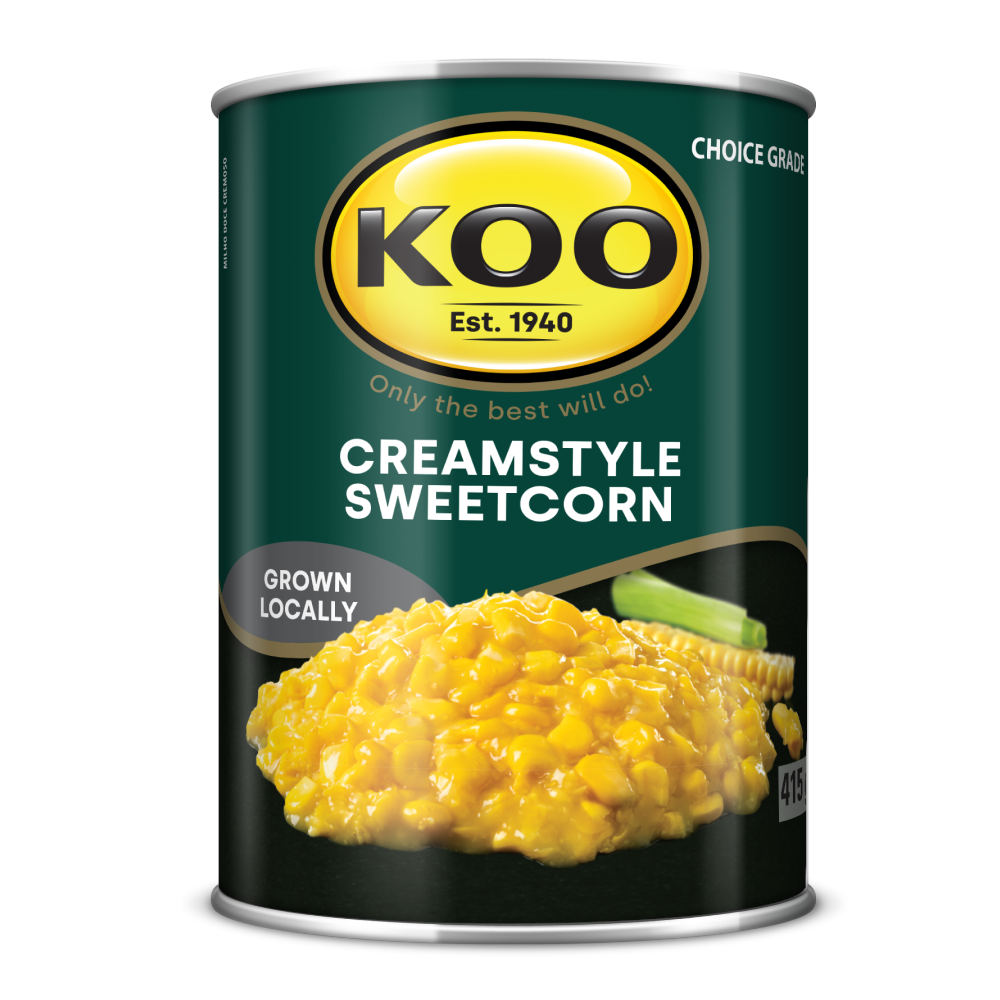 Koo Koo Canned Veg – Cream Style Sweetcorn 415g (14.64oz)
