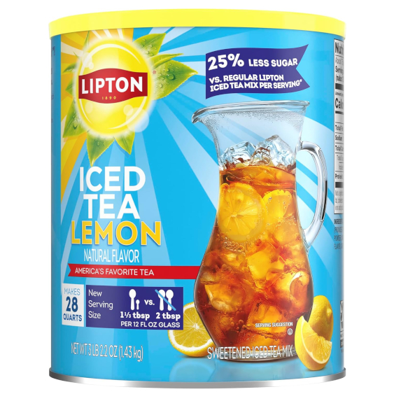 Lipton Lipton Iced Tea Mix Lemon 1.42kg (50.2oz)