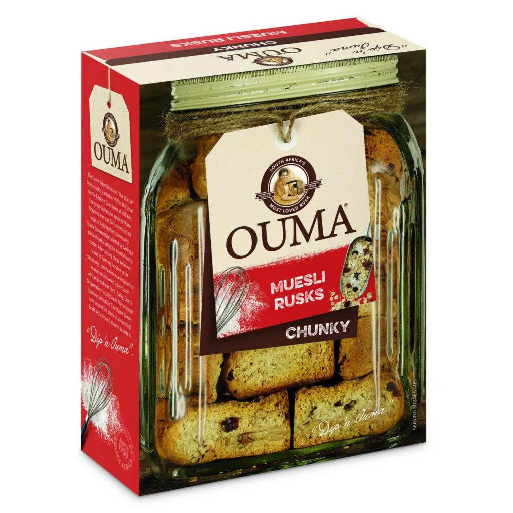 Ouma Ouma Rusks – Muesli (Chunky) 500g (17.64oz)