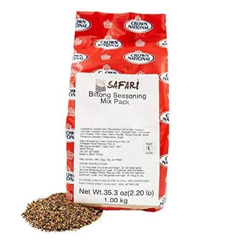 Crown National Safari Biltong Seasoning 1kg (35.27oz)