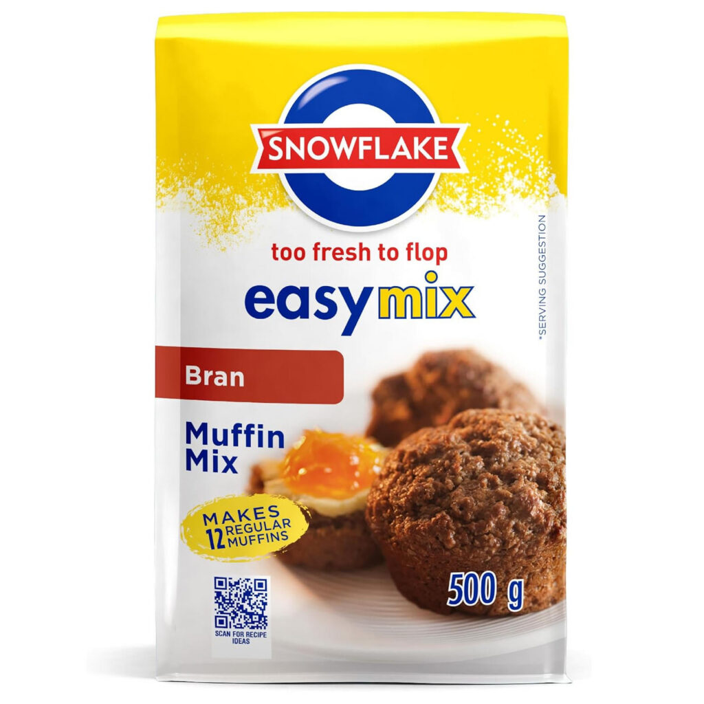 Snowflake Snowflake Easymix – Bran Muffin Mix 500g (17.64oz)